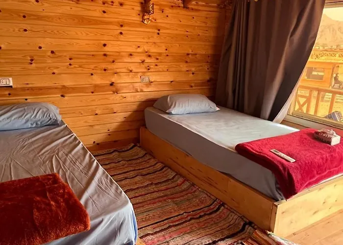 بيت خشبي Bedouin House Camp نويبع